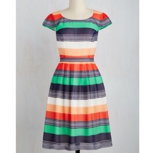 Made for Each Color dress in Stripes 1X